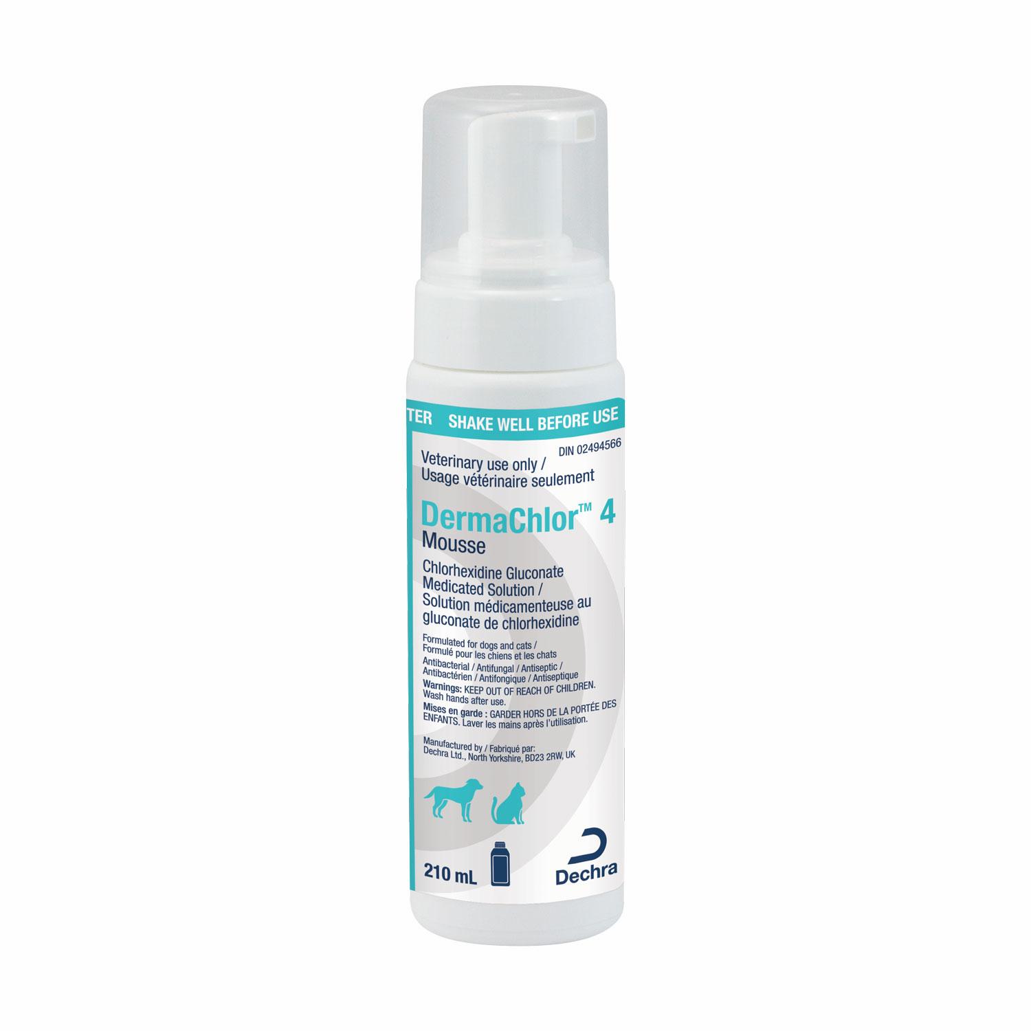 NEW! DermaChlor 4 Mousse 210ml