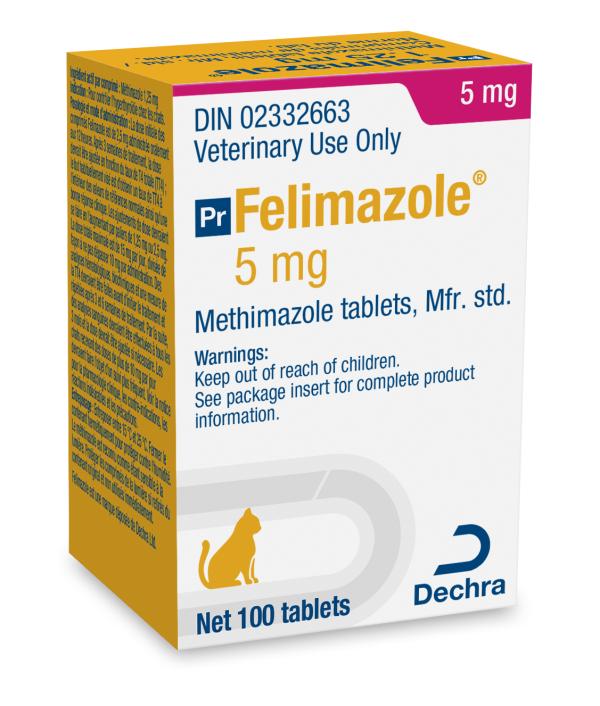 Felimazole® 5 mg methimazole tablets for cats