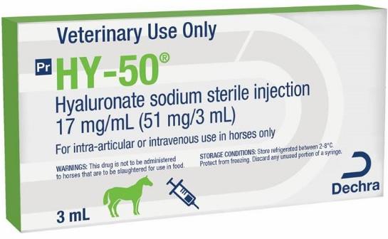HY-50® Hyaluronate sodium sterile injection HY-50 Vet.