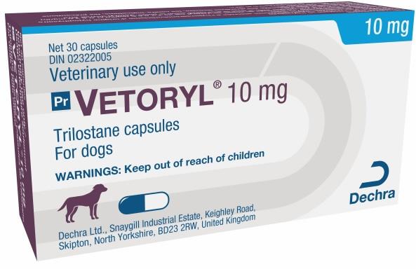 Vetoryl® 10 mg Trilostane capsules For dogs