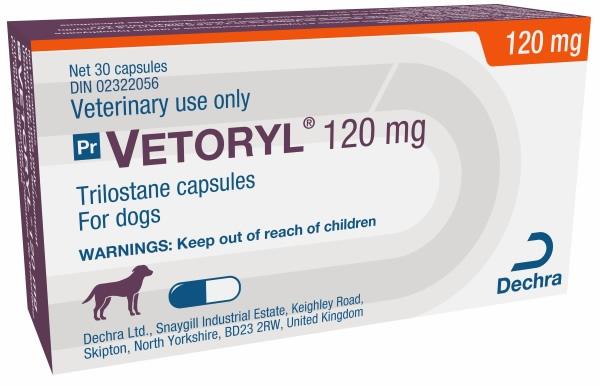 Vetoryl® 120 mg Trilostane capsules For dogs