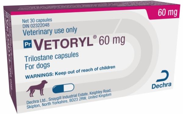Vetoryl® 60 mg Trilostane capsules For dogs