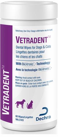 Vetradent™ Dental Wipes for Dogs & Cats