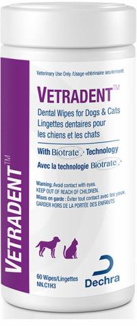 Vetradent® Dental Wipes for Dogs & Cats